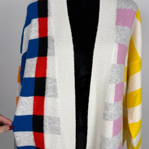 Lego x Target Multicolor Striped Open Front Duster Limited Sweater Cardigan EUC - Picture 11 of 14